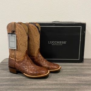 Ostrich Lucchese boots